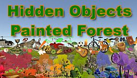 Hidden Objects Painted Forest