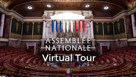 Visite virtuelle de l'Assemblée nationale Game