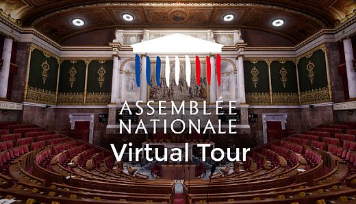 Visite virtuelle de l'Assemblée nationale