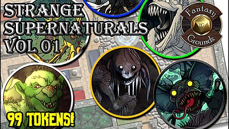 Fantasy Grounds - Strange Supernaturals Vol 1 (Token Pack) DLC
