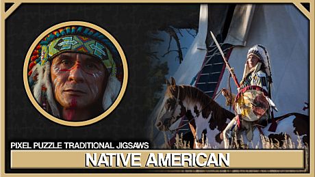 Pixel Puzzles Traditional Jigsaws Pack: Native American DLC