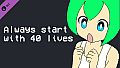 Megan's Adventure - always start with 40 lives