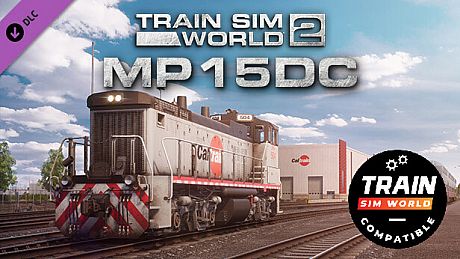 Train Sim World 4 Compatible: Caltrain MP15DC Diesel Switcher Loco Add-On DLC
