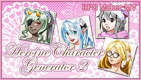 RPG Maker MV - Heroine Character Generator 2