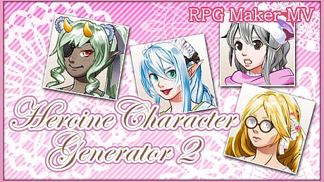 RPG Maker MV - Heroine Character Generator 2 DLC