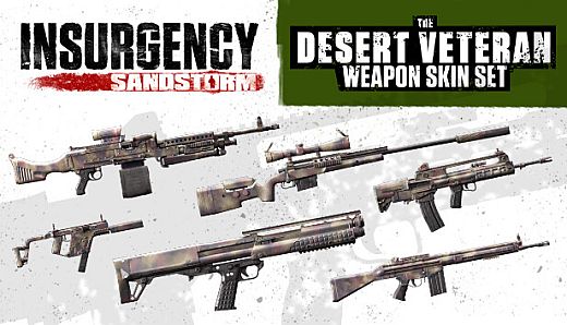 Insurgency: Sandstorm - Desert Veteran Weapon Skin Set