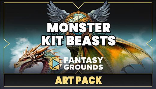 Fantasy Grounds - FG Monster Kit Beasts Art Pack