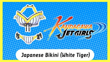 Kandagawa Jet Girls - Japanese Bikini (White Tiger) DLC
