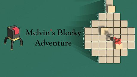 Melvin's Blocky Adventure Game