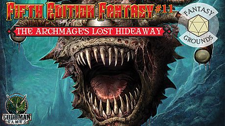 Fantasy Grounds - Fifth Edition Fantasy #11: The Archmage's Lost Hideaway DLC