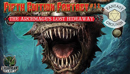 Fantasy Grounds - Fifth Edition Fantasy #11: The Archmage's Lost Hideaway