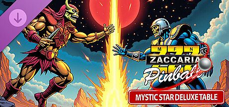 Zaccaria Pinball - Mystic Star Deluxe Pinball Table