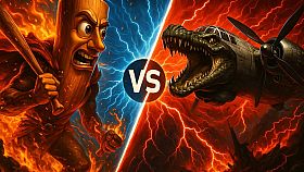 BOMBARDINO CROCODILO vs TUNG TUNG SAHUR