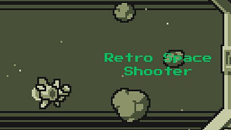Retro Space Shooter 8-Bit Game