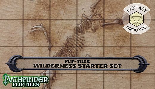Fantasy Grounds - Pathfinder RPG - Flip-Tiles - Wilderness Starter Set