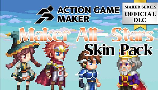 ACTION GAME MAKER - Maker All-Stars Skin Pack