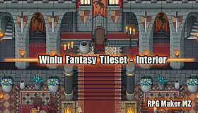 RPG Maker MZ - Winlu Fantasy Tileset -  Interior