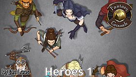 Fantasy Grounds - Jans Token Pack 03 - Heroes 1