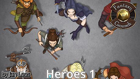 Fantasy Grounds - Jans Token Pack 03 - Heroes 1 DLC