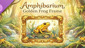 Amphibarium - Golden Frog Frame