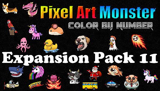 Pixel Art Monster - Expansion Pack 11