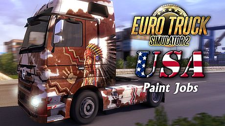 Euro Truck Simulator 2 - USA Paint Jobs Pack DLC