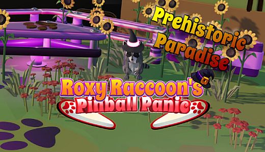 Roxy Raccoon's Pinball Panic - Prehistoric Paradise