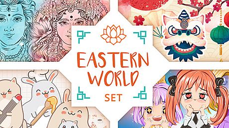 Movavi Video Suite 2023 - Eastern World Set DLC