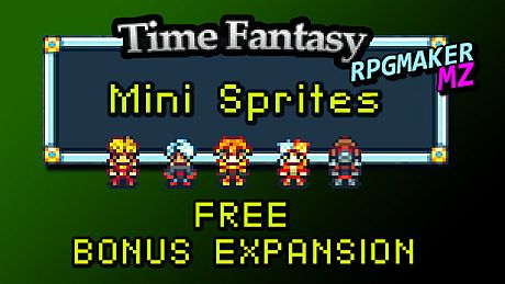 RPG Maker MZ - Time Fantasy Mini Sprites DLC