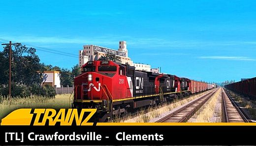 Trainz Plus DLC - [TL] Crawfordsville -  Clements