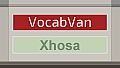 VocabVan - Xhosa
