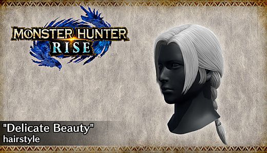 MONSTER HUNTER RISE - "Delicate Beauty" hairstyle