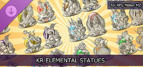 RPG Maker MZ - KR Elemental Statues