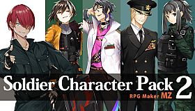 RPG Maker MZ - Soldier Character Pack 2