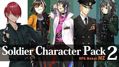 RPG Maker MZ - Soldier Character Pack 2 DLC