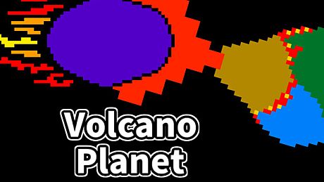 火山噴火で隕石を破壊するゲーム