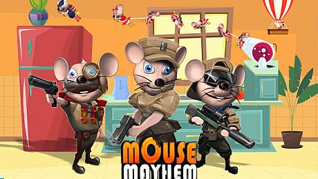 Mouse Mayhem Shooting & Racing Game