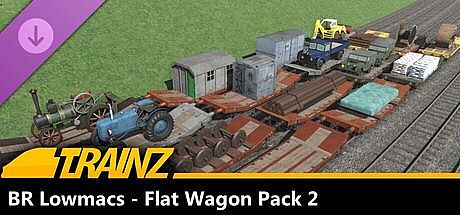 Trainz Plus DLC - BR Lowmacs - Flat Wagon Pack 2 DLC