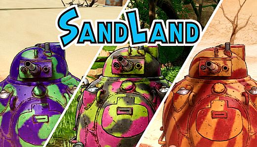 SAND LAND - Custom Vehicle Colors (3 Types)