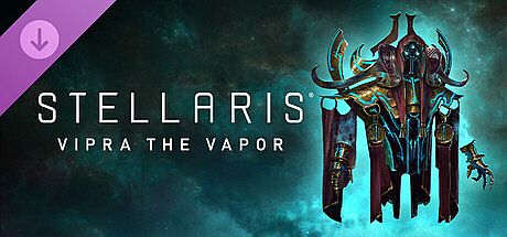 Stellaris: Vipra the Vapor Species Portrait