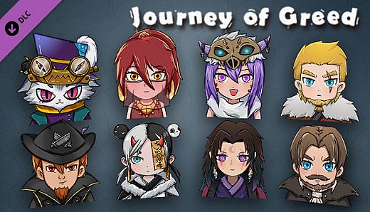 Journey of Greed - Cute Skin Pack