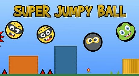 Super Jumpy Ball Game