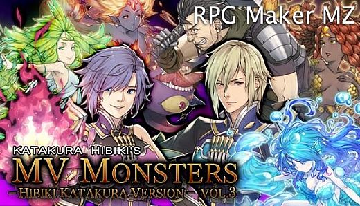 RPG Maker MZ - Hibiki Katakura MV Monsters Vol.3