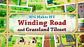 RPG Maker MV - Winding Road and Grassland Tileset