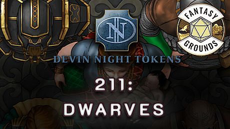 Fantasy Grounds - Devin Night Pack 211: Dwarves DLC