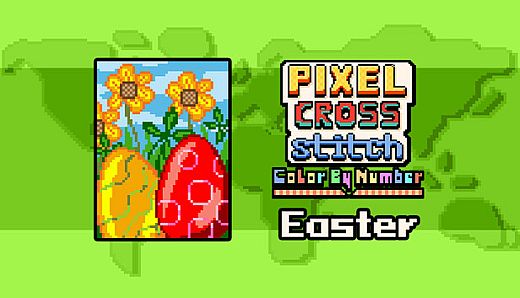 Pixel Cross Stitch - Easter Pack