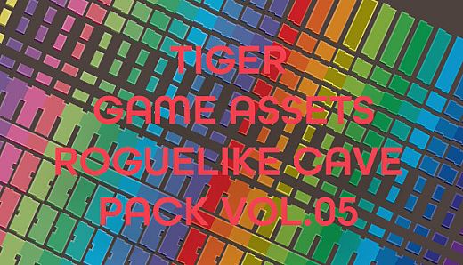 TIGER GAME ASSETS ROGUELIKE CAVE PACK VOL.05