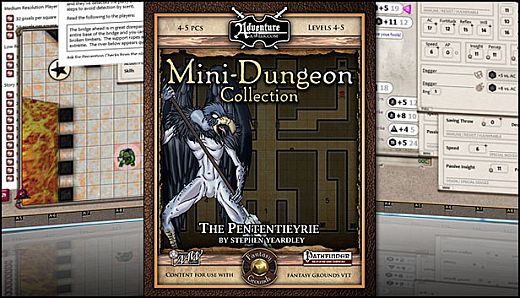 Fantasy Grounds - Mini-Dungeon #007: The Pententieyrie (PFRPG)