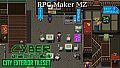 RPG Maker MZ - Cyber City: Exterior Tiles