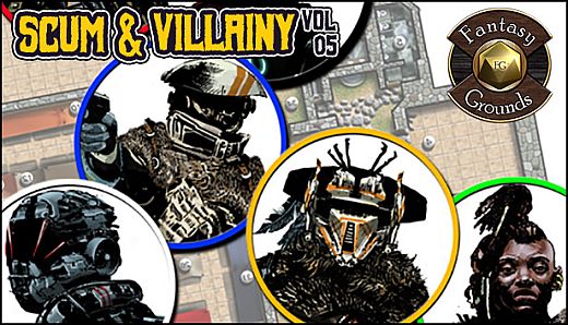 Fantasy Grounds - Scum and Villainy, Volume 5 (Token Pack)